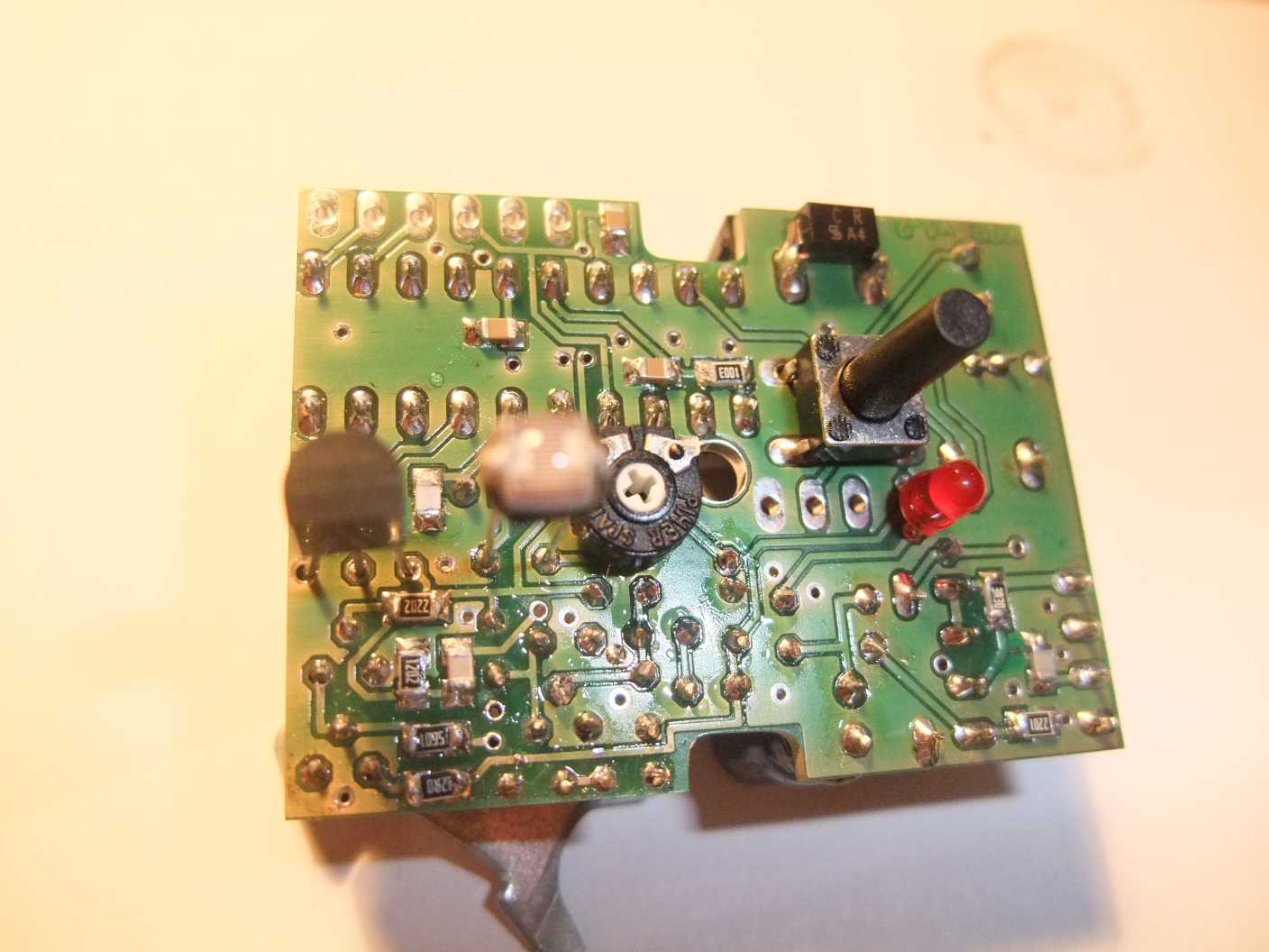 UP-RTR Platine Vorderseite