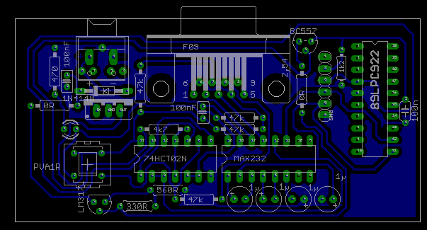 Layout des Programmers.