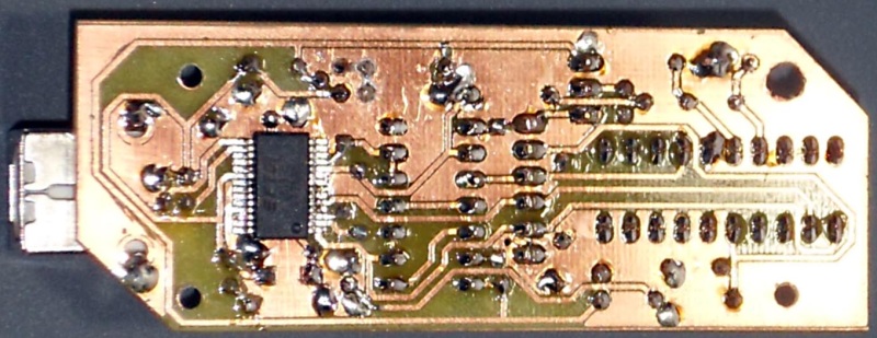 USB Programmer Rückseite